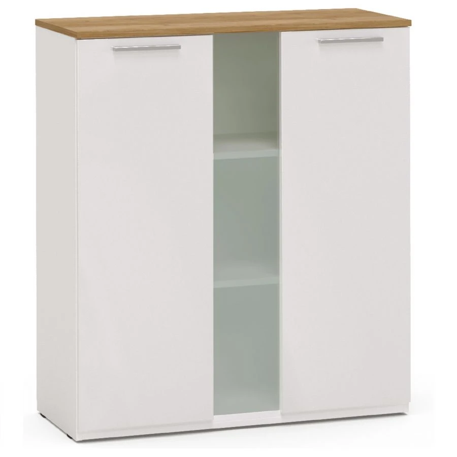 Glass Front 2-Door KD6 Commode from "ALTEA" Furniture Set