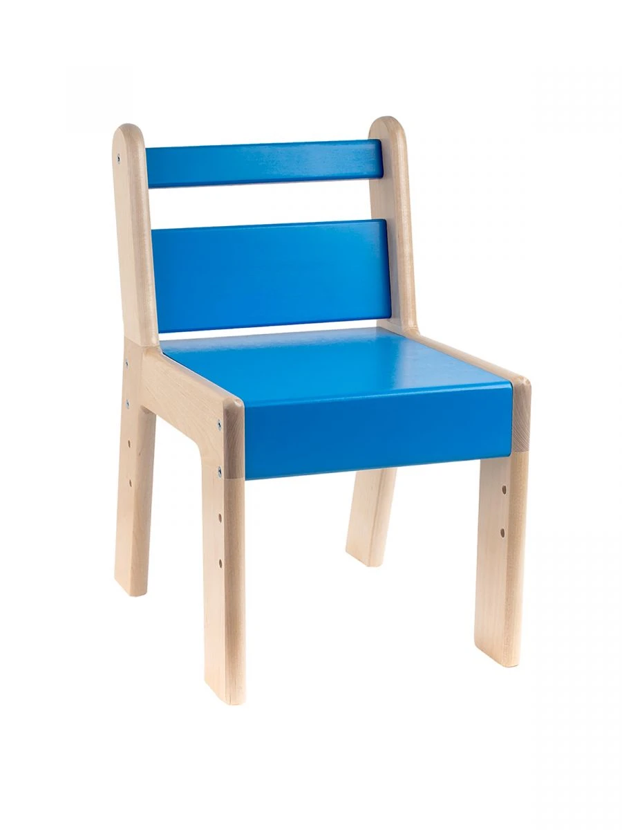 Adjustable Children's Chair for Preschoolers - Blue