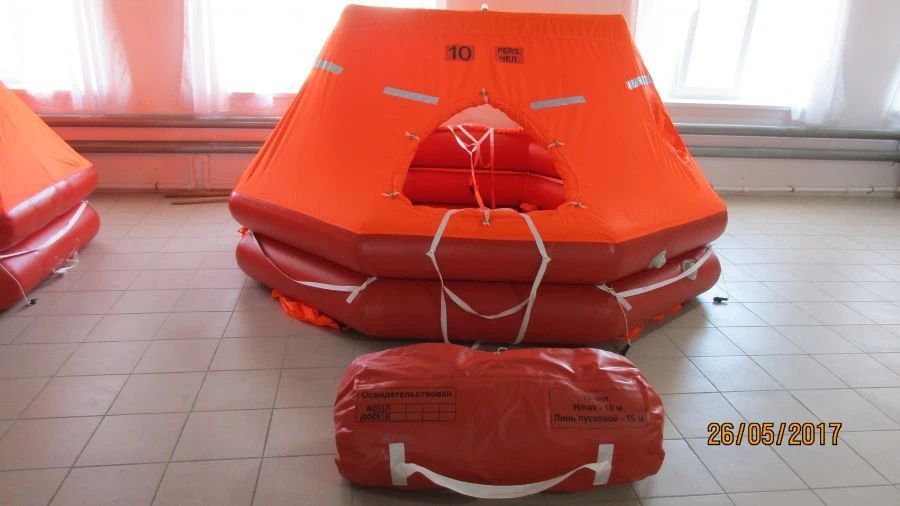 طوف إنقاذ نهري PСR-10U "R" بسعة 10 أشخاص