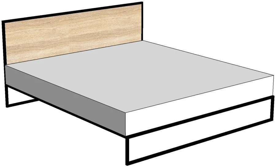 Kyoto Double Bed Art. KKR4 - Elegant & Comfortable Design