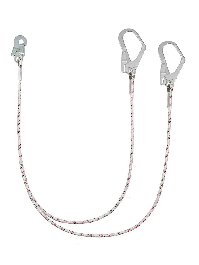 Double Non-Adjustable Rope Lanyard "B22", model vnt B22