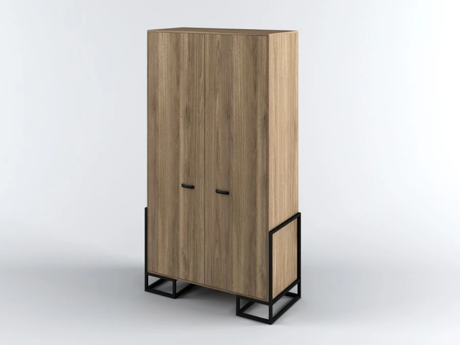 Kyoto Wardrobe 3-Door Cabinet, Art. KSH4