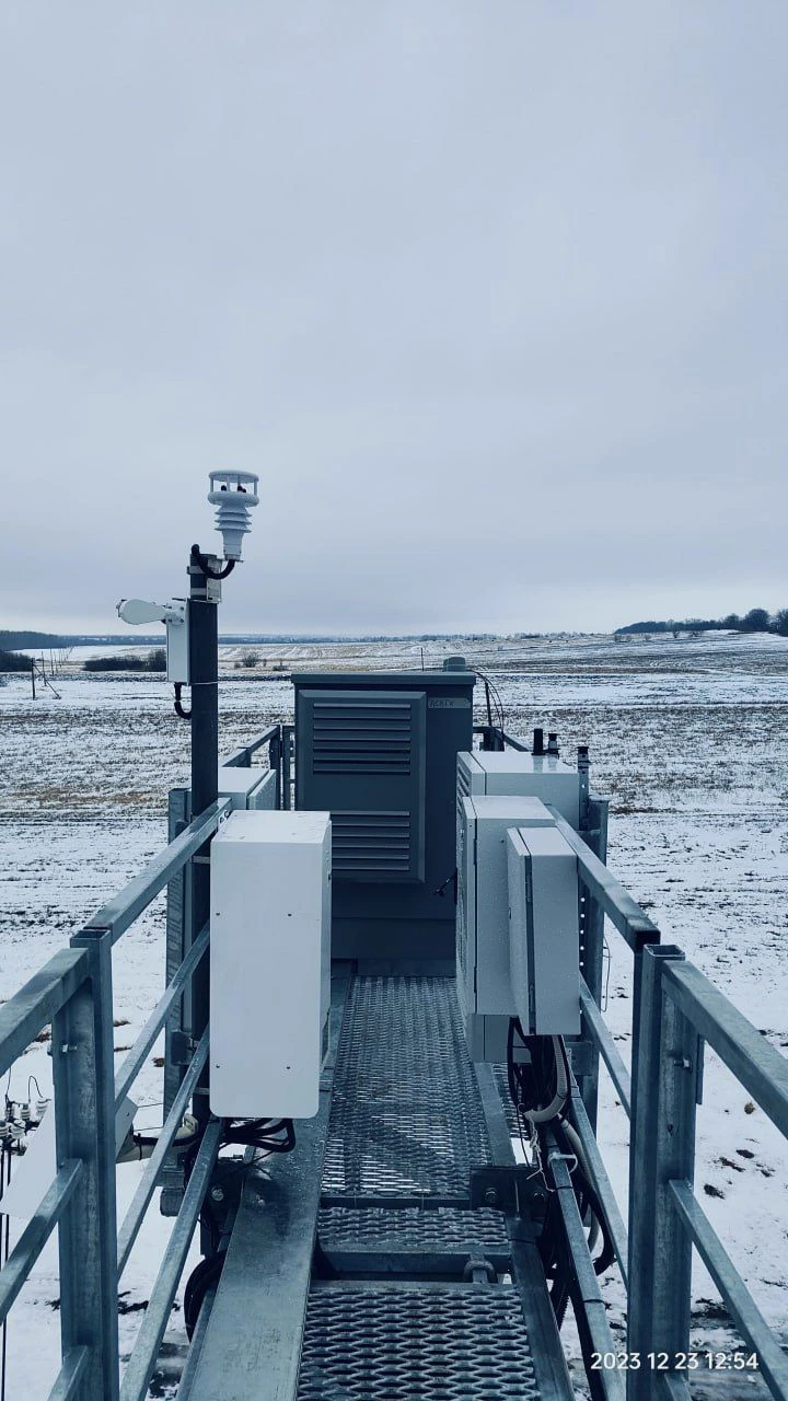 Meteorological Monitoring System for Data Collection and Processing Idema