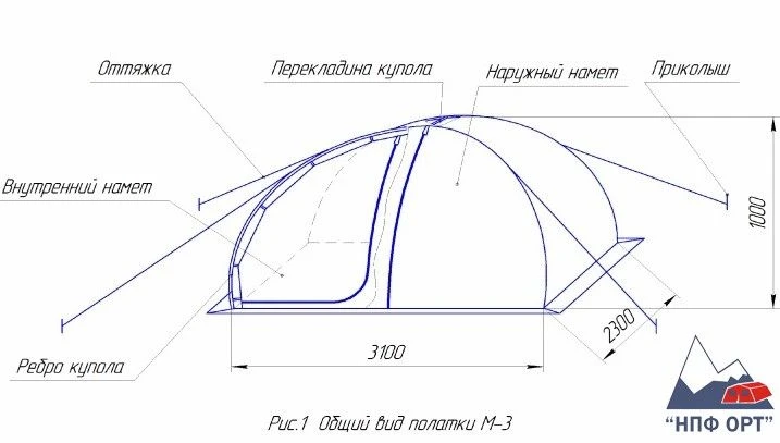M-3 Frame Tent for Military Use