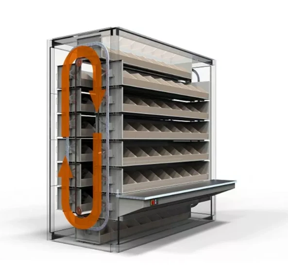 Automated Carousel Storage Rack "Spiner