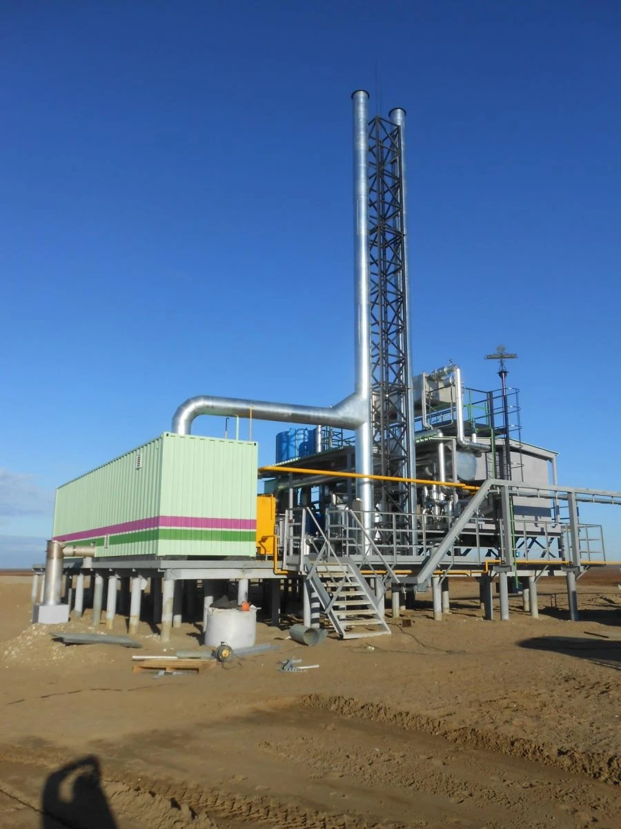 وحدات المعالجة الحرارية كتو للنفايات الصلبة والسائلة