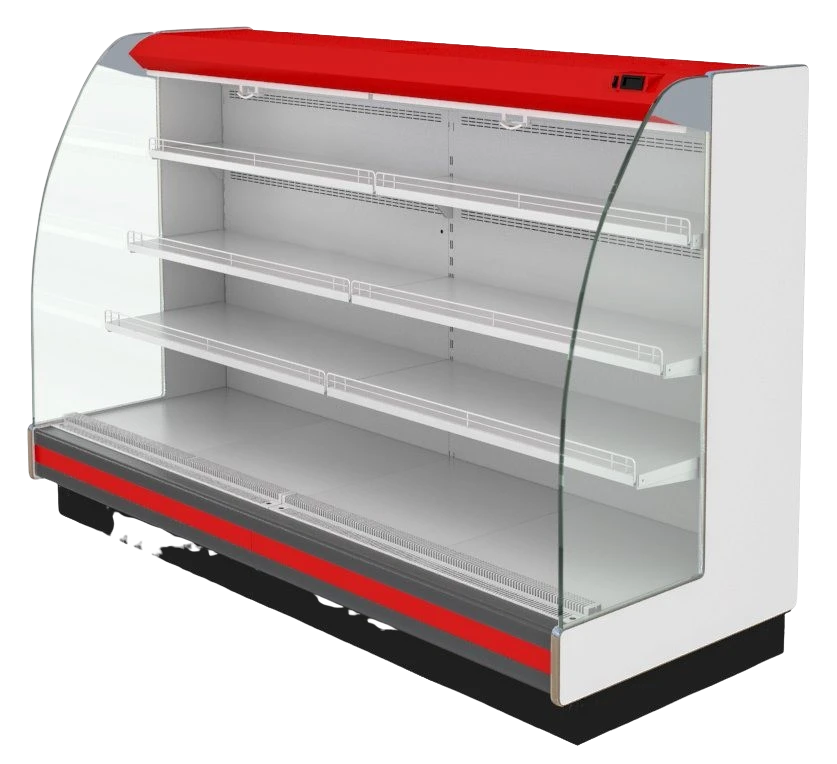 Medium Temperature Wall-Mounted Refrigerated Display Case Warsaw 160/92 VHXSp-2.5