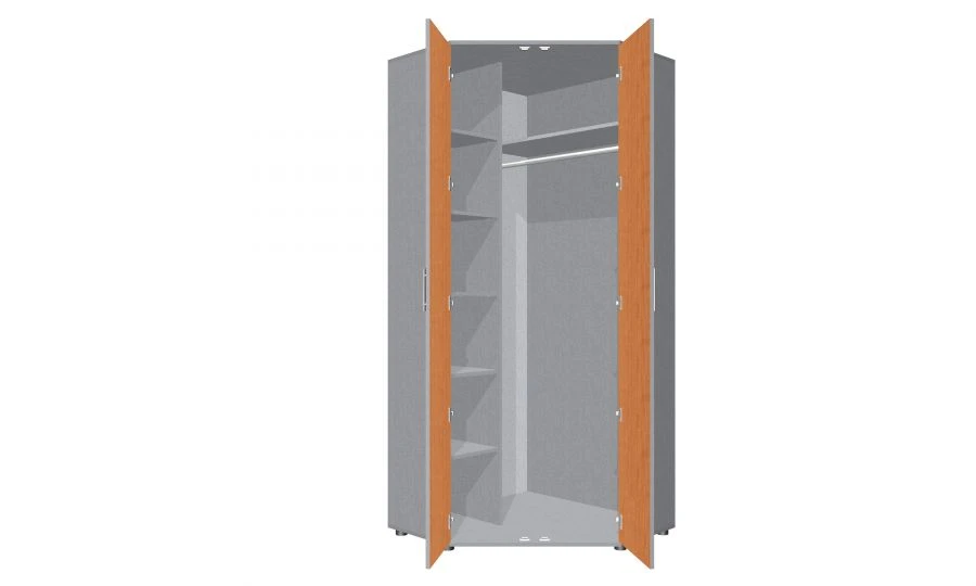 Corner Two-Door Wardrobe SHGU-2
