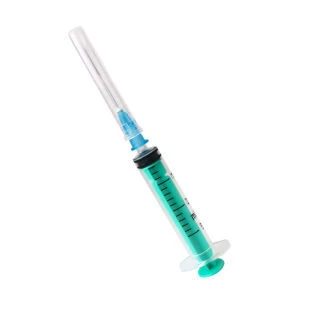 3ml Sterile Single-Use Injection Syringe with Luer Tip and Needle
