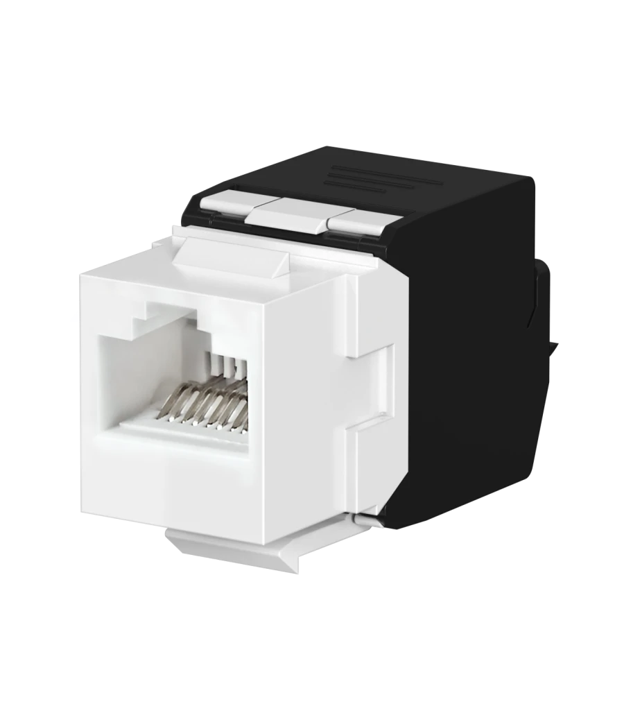 CADUCEUS ALING Experience Keystone RJ45 Module Cat.6A UTP, White, Art. 74307
