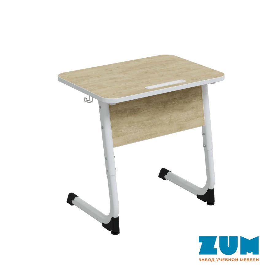 Adjustable Single Student Desk "Alter" for Grades 3-5, Model ZUM - SU.1.35.AU