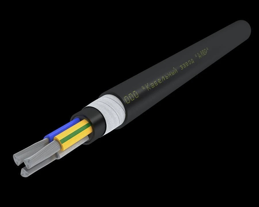 كابل الطاقة أПвБШв للجهد الاسمي حتى 1 كيلو فولت