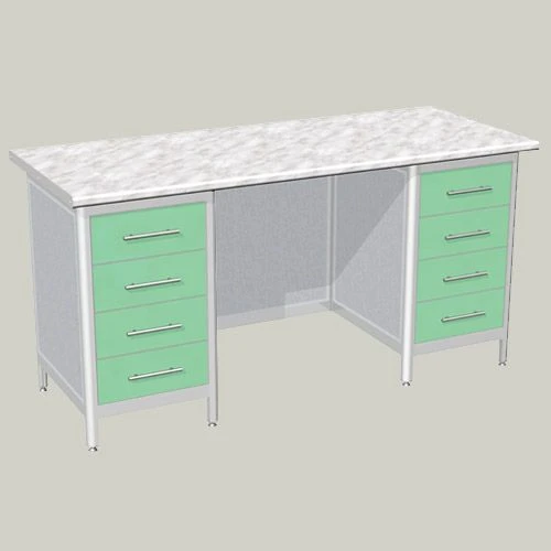 Sturdy Two-Cabinet Writing Desk Model STD-L5