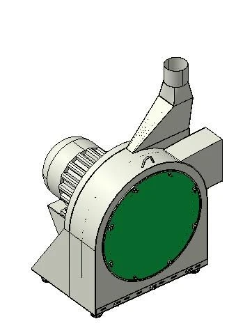 Rotor Crusher for Straw and Hay Processing DKR-4S