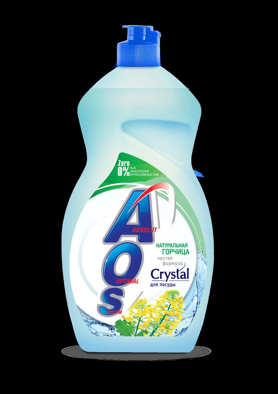AOS Crystal Natural Mustard Dishwashing Liquid