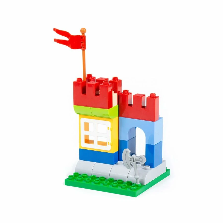 Creative Building Set for Kids in Container - Polesie Maxi Series