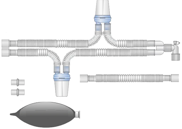 أجهزة التنفس للاستخدام مع معدات التخدير والإنعاش - النوع ر