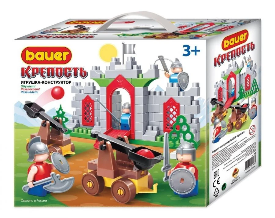 مجموعة ألعاب بناء قلعة تعليمية مع قاذفتين، 112 قطعة، موديل 463