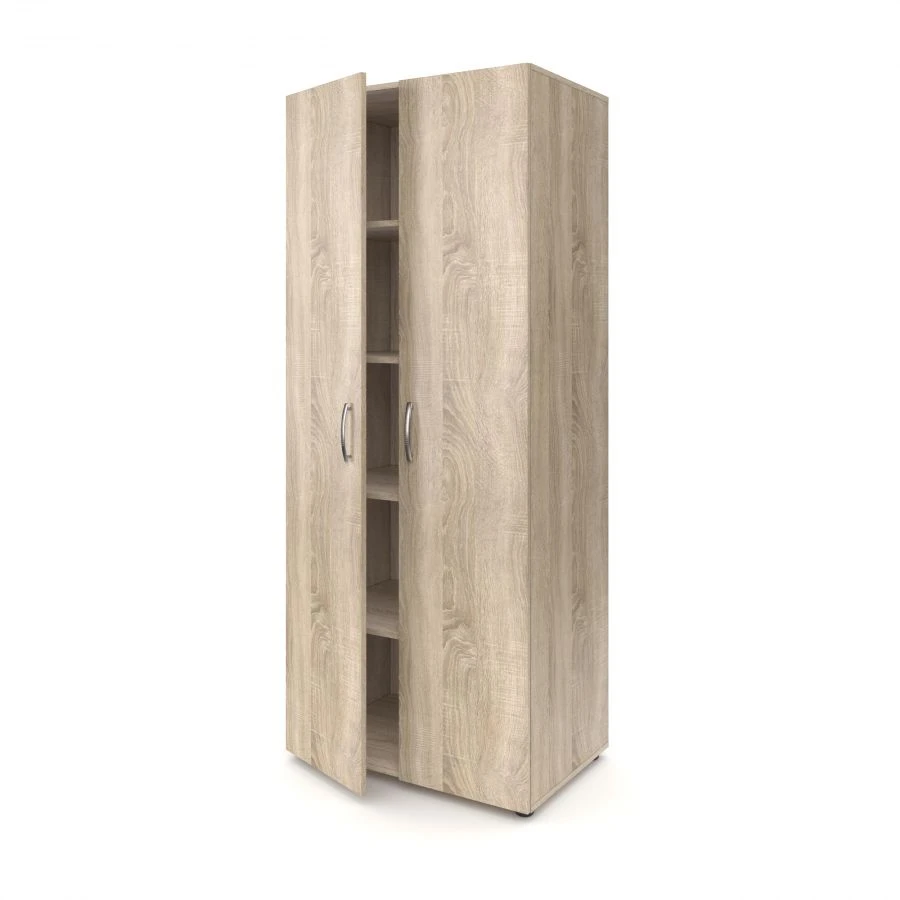 خزانة ملابس عميقة مع رفوف