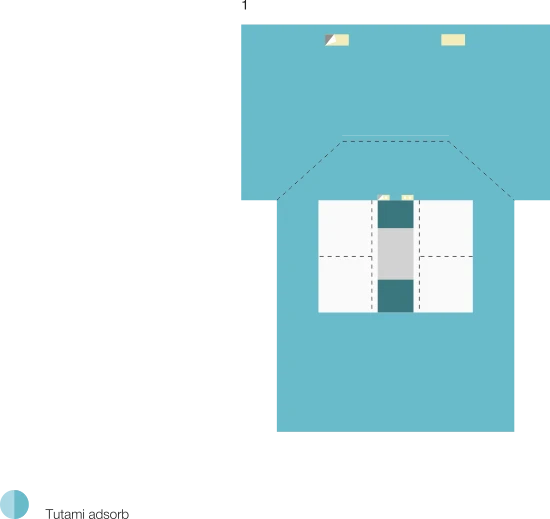 Disposable Sterile Sheet 2500/1900x3300MM for Laparoscopic Surgery
