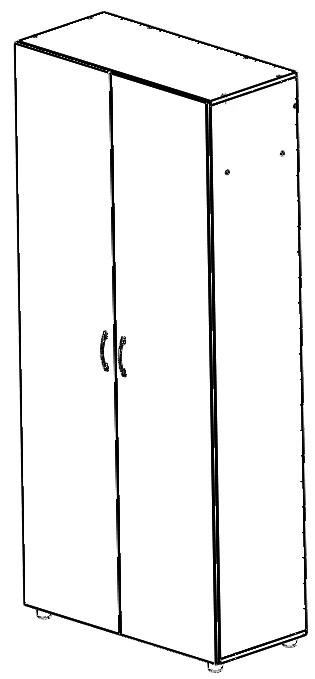 وحدة خزانة مودولارية لتخزين الملابس - النموذج SMD.22