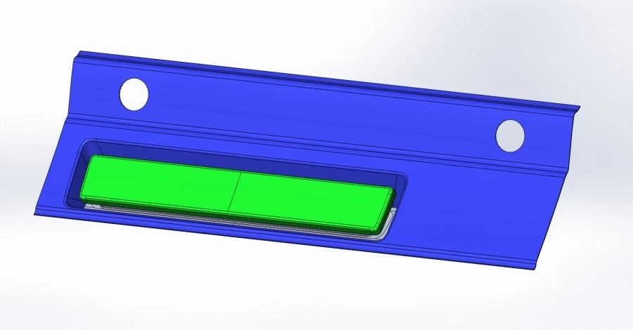 لوحة السقف مع مدخل الهواء الجانب الأيمن 5299-401-5702112-50