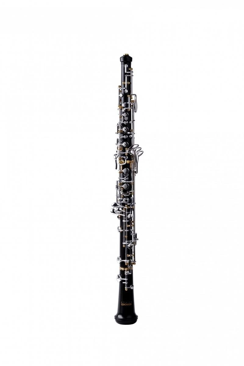 Wooden Oboe with Silver-Plated Mechanism - Model X