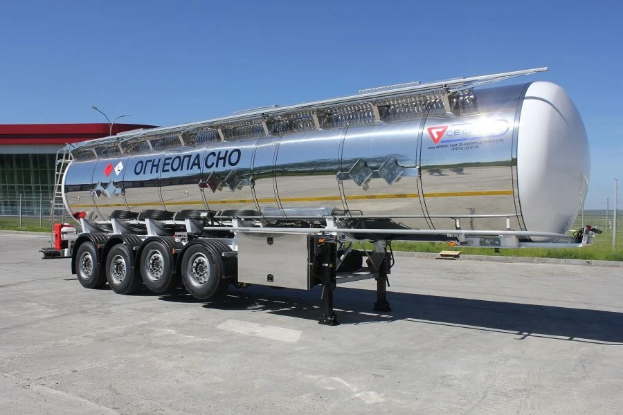 Specialized Tank Semi-Trailer for Corrosive and Caustic Substances SF48