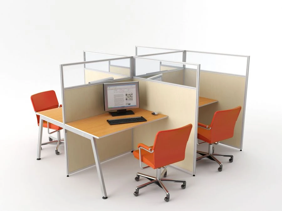 Mobile Partition for Workspace Zoning