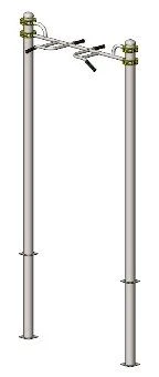 Multi-Grip Pull-Up Bar AKS-717