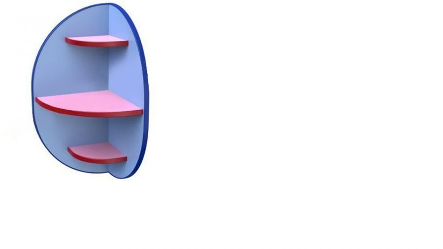 رف زاوية للأطفال PDU