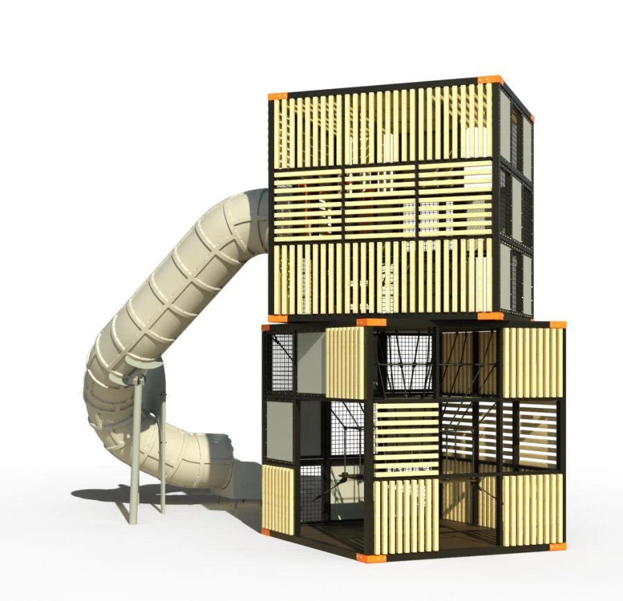 Children's Play Complex for Thematic Games and Physical Development 119.02.00