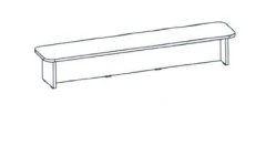 Comfortable Seating Bench by Alliance-S