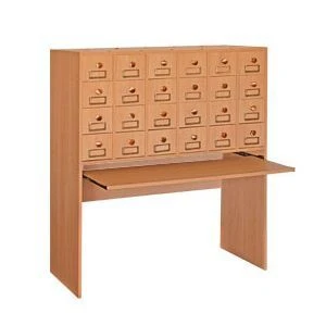 Laminated Chipboard Filing Cabinet with 24 Drawers