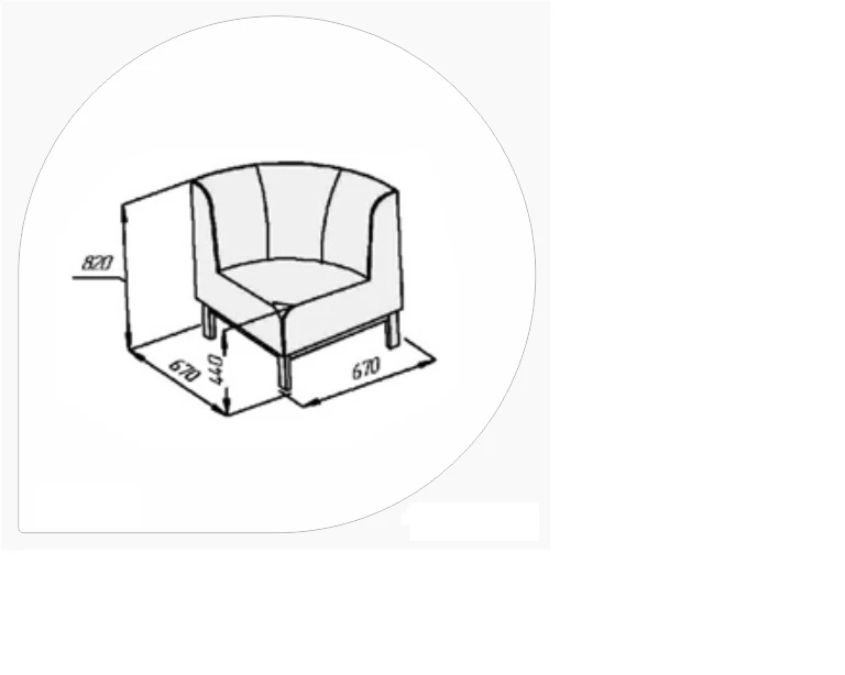 Corner Sofa Klio - Stylish and Comfortable Design