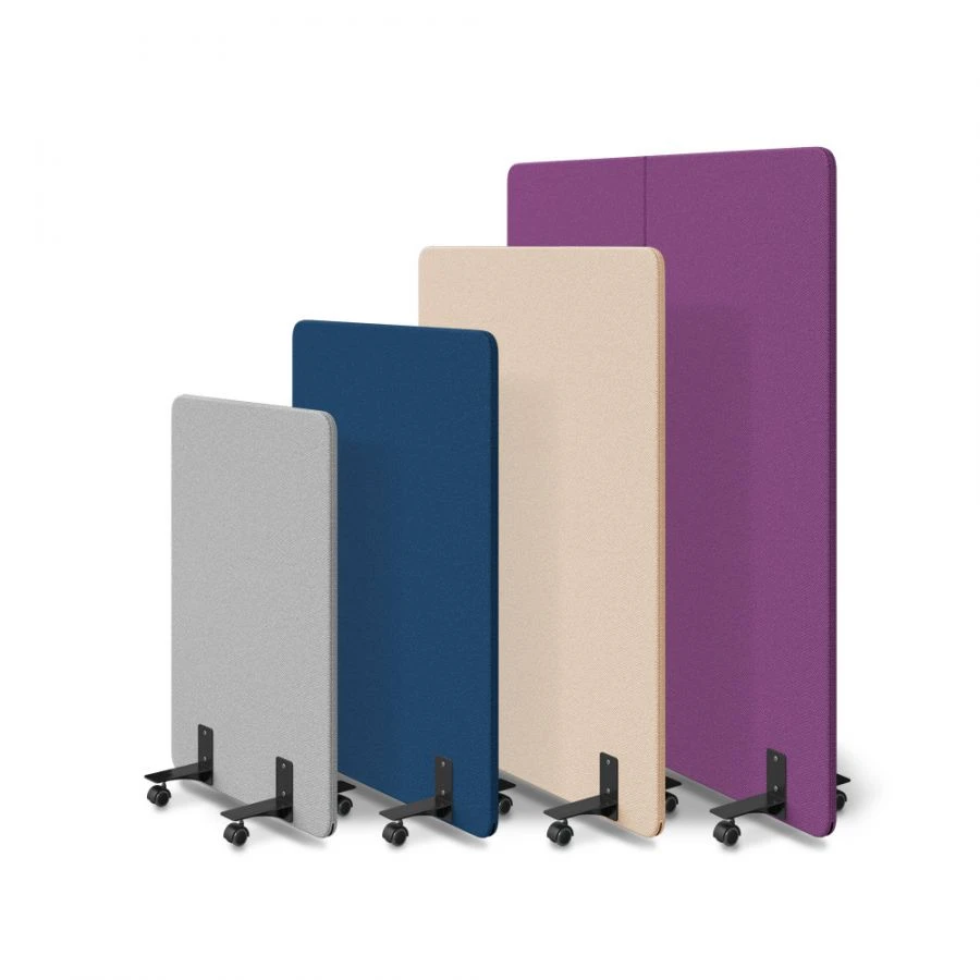 صندوق تقسيم متحرك "موي" بإطار خشبي على عجلات