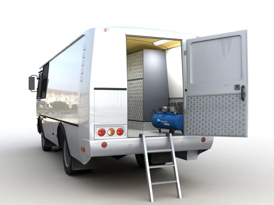 Mobile Workshop Vehicle Special Purpose 120210-11