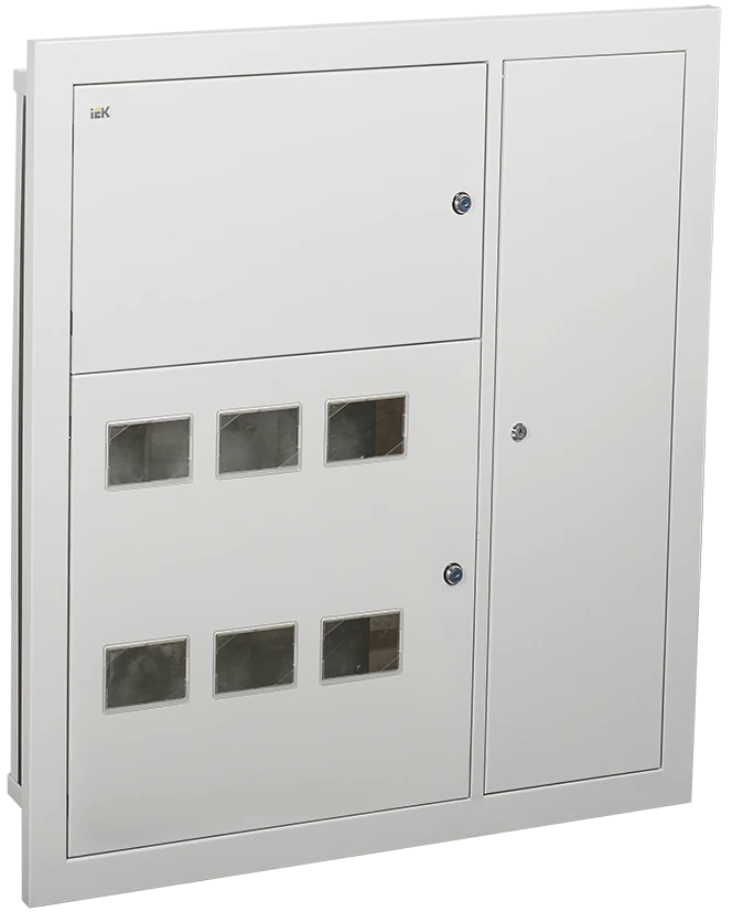 Metal Enclosure MKM42-06-31-E-L for 6-flat Distribution Panel