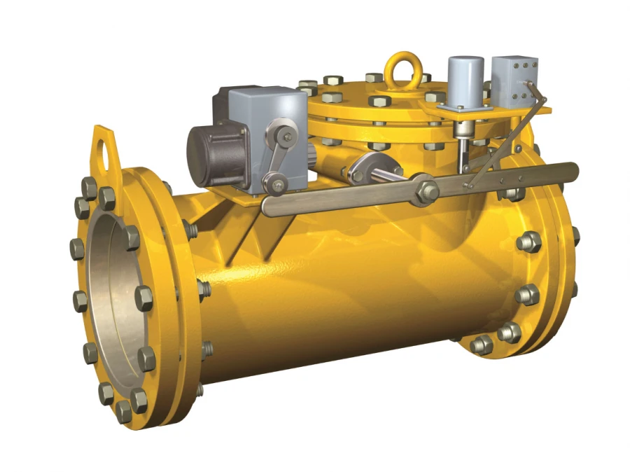 Quick-Acting Shut-Off Valves for Natural Gas AMAX