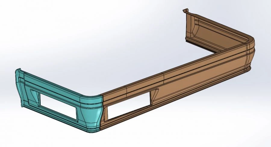 غطاء منصة خلفية يمين 5299-351-5107340