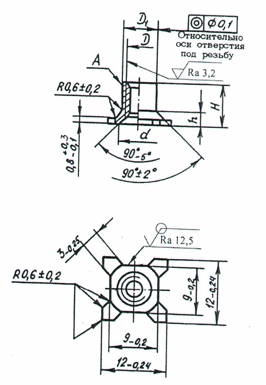 Self-locking Nuts OСТ 1 37110-89 for Secure Fastening