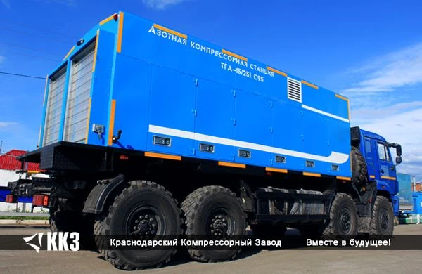 محطة ضاغط هواء متنقلة TGA-12/221