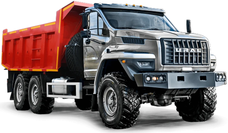 Ural 55571-5121-72 Dump Truck for Bulk Cargo Transport