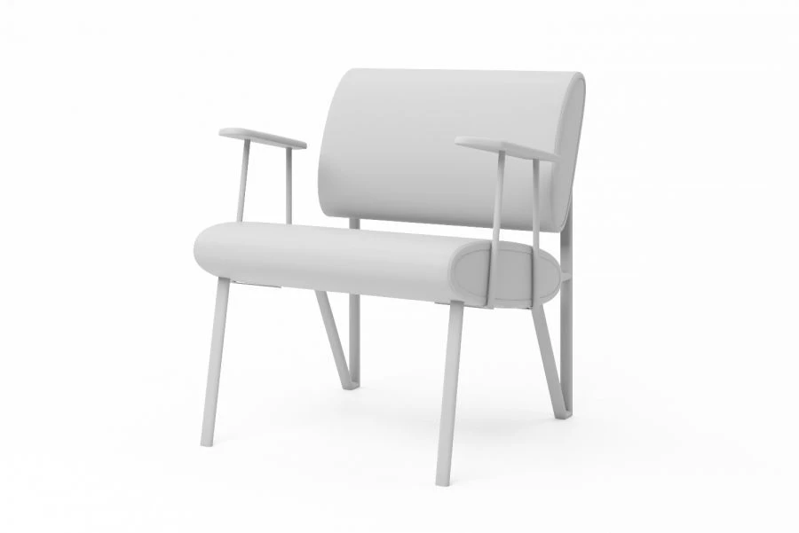 Soft Seating Chair for Public Spaces - LINK L26-1S2