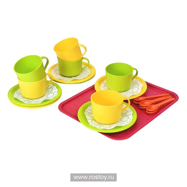 Gogol-Mogol Tea Set for Kids - 19 Pieces