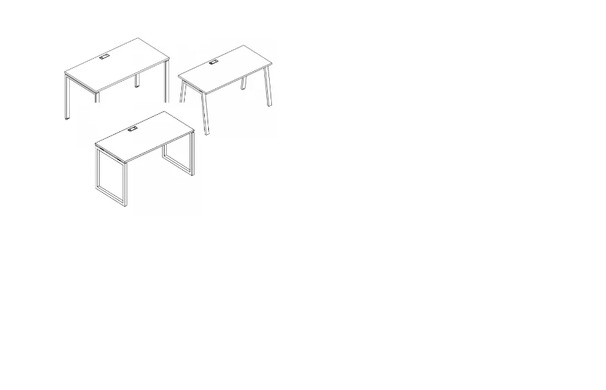 Writing Desk Top for A4 Furniture Set