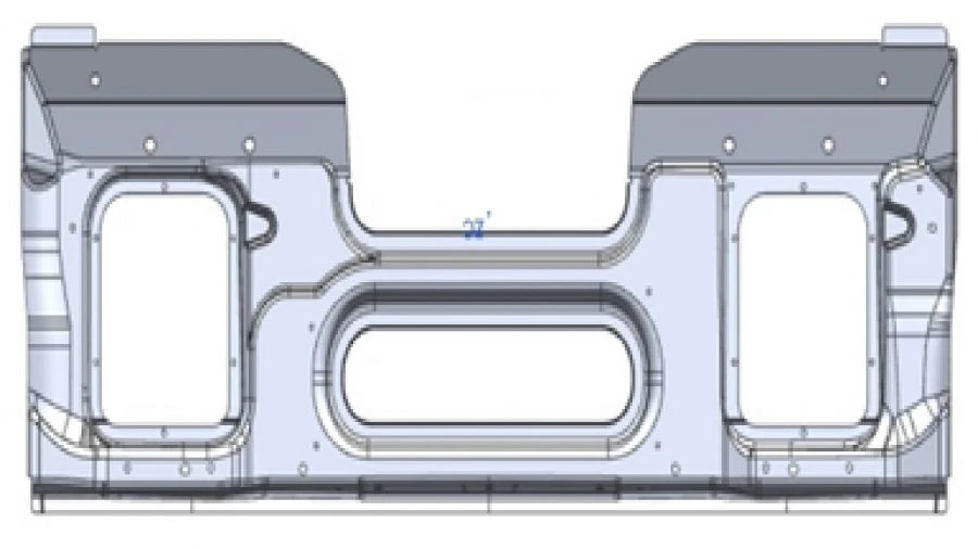 Front Inner Panel for Cars A9606120710
