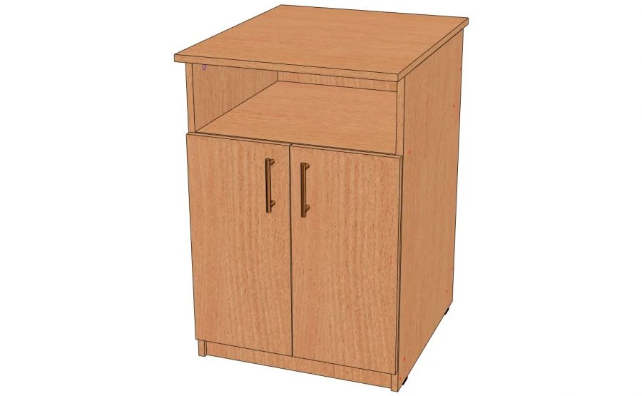 طاولة معدات مع دعائم جانبية - نموذج TO-1