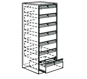 Metal Filing Cabinet TV-MSHK-1.5.01