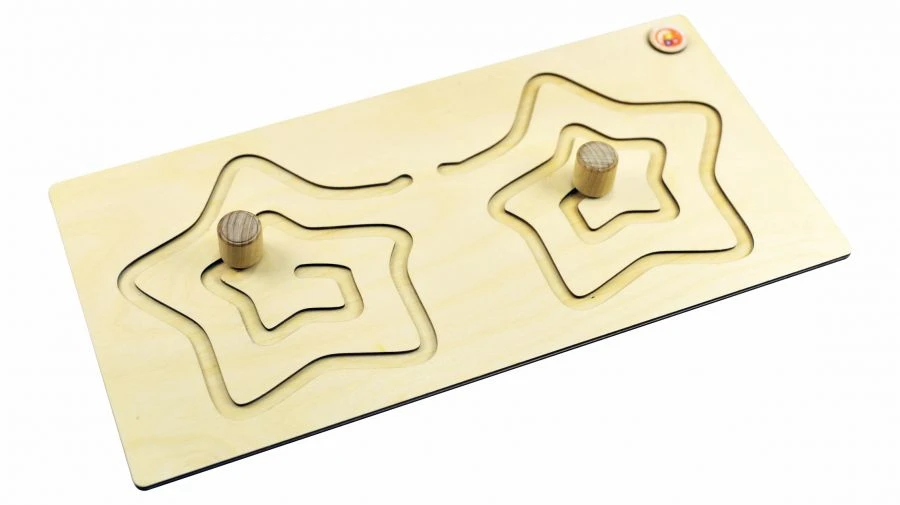 Star-Shaped Hemisphere Board Educational Toy